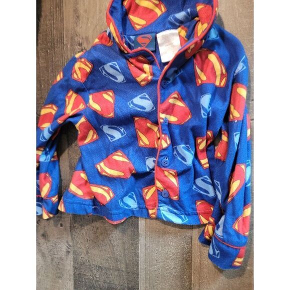 Youth Man of Steel Superman 3T pajama top - Picture 2 of 4